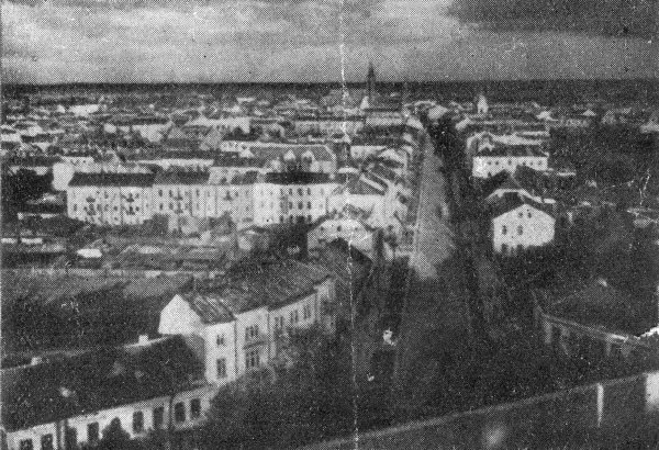 Białystok z wieży koscioła św. Rocha
